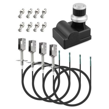 Imagem de Nahntaipy Kit de ignição de grelha adequado para membros Mark GR2039201-MM-00 Grill Chef BIG-8116 Bakers & Chefs GR2039201-BC-00 SAMS Club ST1017-01 ST1017-012939