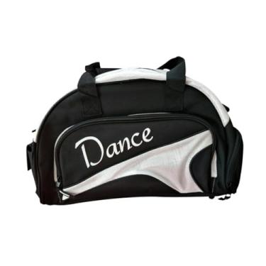 Imagem de menolana Bolsa de dança com alça de ombro ajustável, bolsa esportiva para ginástica, treino, dança e esportes
