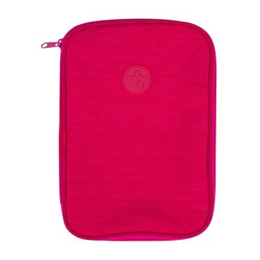 Imagem de BRW Estojo Necessaire Nylon 1 Ziper Box Rosa