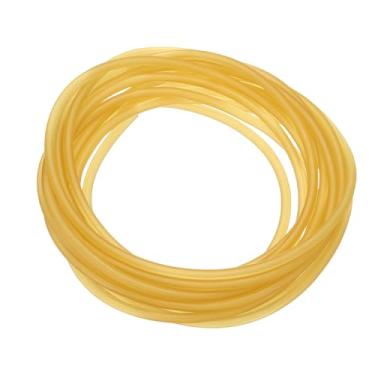 Imagem de PATIKIL Tubo de borracha de 6 m, 5/64" (2 mm) ID 13/64" (5 mm) OD Tubo de borracha de látex natural de vinil Sling Shot tubo elástico mangueira macia para exercícios alongamento laboratório casa