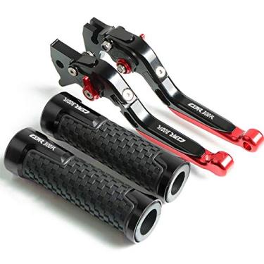 Imagem de Para Honda CBR300R CB300F FA CBR 300 R 300R 2014 2015 2016 2017 2018 Motocicleta CNC Freio Embreagem Alavanca do Guiador Manípulo do Guiador Alavanca da Embreagem do Freio da Motocicleta (Cor: 2)
