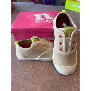 Imagem de Tênis feminino Areia Gliter/Off - Novopé