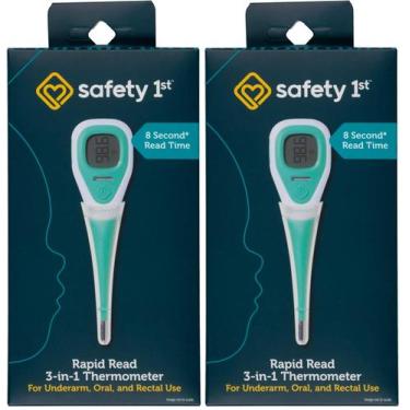 Imagem de Termómetro Safety 1st Lectura Rápida 3-en-1 Paquete de 2