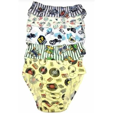 Imagem de Kit 5 cuecas infantil - Márcia Baby, P