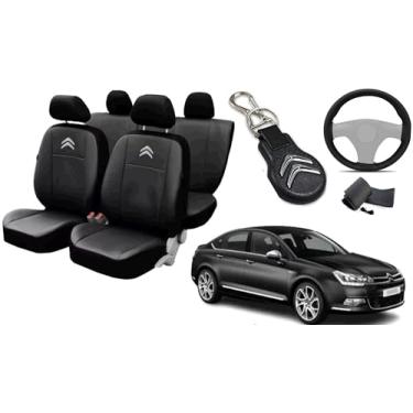 Imagem de Capa de couro para o banco C5 2001-2013 proteção impermeável