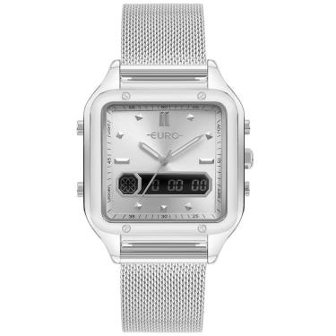 Imagem de Relógio Euro Feminino Fashion Fit Sporty Prata - Eubj3890abf/4k Relógio Euro Feminino Ff Sporty Prata - Eubj3890abf/4k