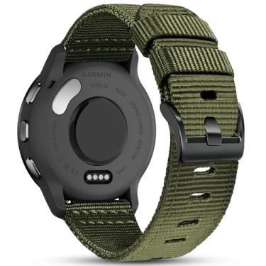 Imagem de Pulseira de relógio de nylon resistente ao desgaste de 22 mm compatível com Garmin Venu 3 Venu 2, nylon resistente para Amazfit Bip 5/Bip 6/Balance 2/Balance/GTR 4/3 Pro/3/2/2e/47 mm/Forerunner 265