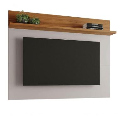Imagem de Painel Para Tv Nt 1185 Off White Com Freijó - Notável