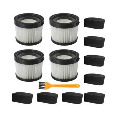 Imagem de Elemento De Tela De Filtro Lavável, 2 Peças, Para Aspirador De Pó De C