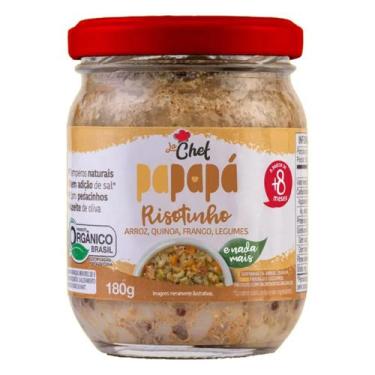 Imagem de Risotinho Orgânico Arroz, Quinoa, Frango e Legumes Papapa 180g