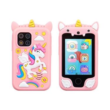 Imagem de Telefone Inteligente Musical Infantil - Brinquedo Educacional com Tela