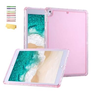 Imagem de Capa para iPad mini 5 de 2019 e iPad mini 4 de 2015 (7,9 polegadas), capa de TPU transparente e macio/capa traseira rígida à prova de choque capa protetora de canto para iPad mini 5ª/Mini 4ª geração