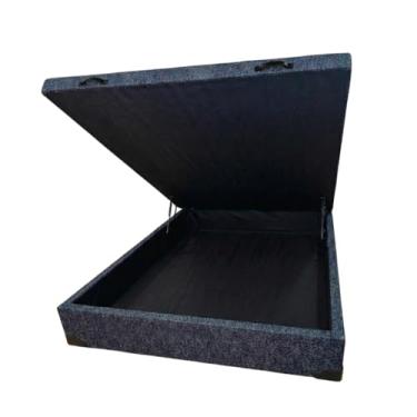 Imagem de Cama Box Baú Casal Blindado com Pistão a Gás - Linhão (Linhão - Turim Petróleo)