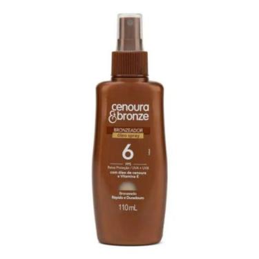 Imagem de Cenoura e Bronze Fps6 Bronzeador Duradouro Óleo Spray 110ml