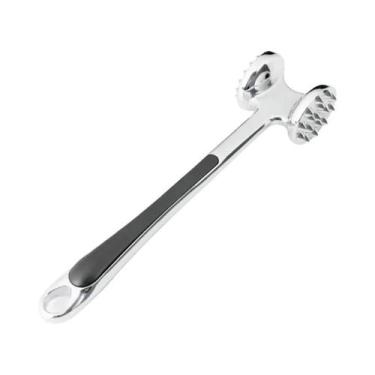 Imagem de Martelo Amaciador De Carne De Alumínio Reforçado Dupla Face Durável Pa