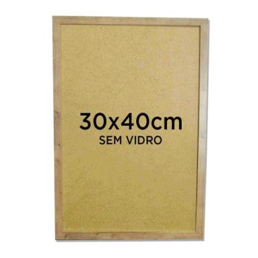 Imagem de Moldura Para Quadro Decorativo 30x40cm Sem Vidro - Várias Cores - TaCo