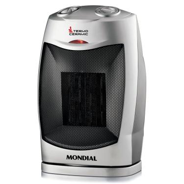 Imagem de Aquecedor Mondial Termo Ceramica A-05 Aquecedor Ceramic 110V Preto-Prata