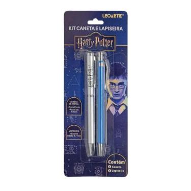 Imagem de Kit Office Harry Potter com 1 Caneta e 1 Lapiseira Leoarte Leonora - 7