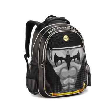 Imagem de Mochila Costas Creche Morcego Héroi Meninos Pré Escola - Denlex
