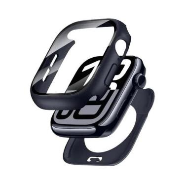 Imagem de Capa De Vidro Temperado À Prova d'Água 360 Graus Para Apple Watch Séri