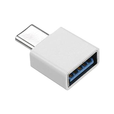 Imagem de burko Adaptador Otg Tipo C Para Adaptador USB 2.0 Adaptador Tipo C Portátil Mini Tamanho Plug And Play Ampla Compatibilidade Branco