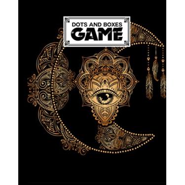 Imagem de Dots And Boxes Game: Mandala Cover Dots And Boxes Game, A Classic Strategy Game - Large and Small Playing Squares, 120 Pages, size 8" x 10" by Jean Forsyth