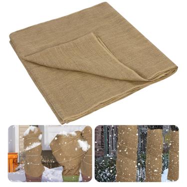 Imagem de ANPHSIN Coberturas naturais para plantas de serapilheira de 40ftx40in Proteção contra congelamento - Cobertores de plantas de geada de inverno, envoltório de árvore de pano de geada para arbustos ao