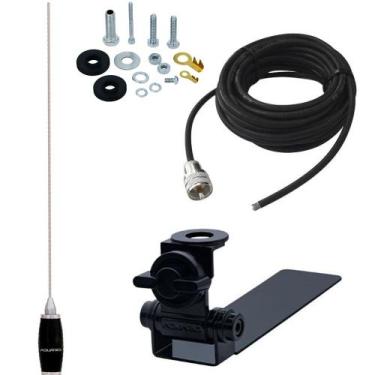 Imagem de Antena Móvel PX Marinox Mini Maria Mole 1,40 metros B-2005p + Suporte 