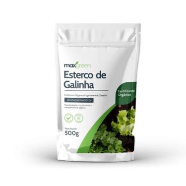 Imagem de Adubo Fertilizante Orgânico Natural Esterco De Galinha 500g - Forth Ja