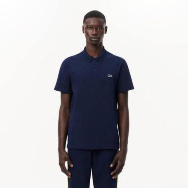 Imagem de Camisa Polo Lacoste Regular Masculina, Marinho, M