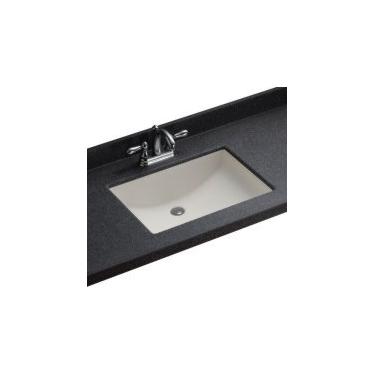 Imagem de Swanstone UC01913.042 Pia de banheiro de tigela única de superfície sólida, 40,6 cm C x 56 cm A x 16 cm A, granito cinza