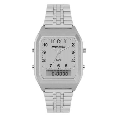 Imagem de Relógio Mormaii Feminino Vintage Prata - MOPC21JALF/7K