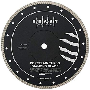 Imagem de Lackmond Lâmina de serra turbo de porcelana dura Beast Pro – Ferramenta de corte de azulejo rígido de 12,7 cm com compartimento estreito Turbo Rim e 20 mm – 20 mm – 5/8" – BPT5