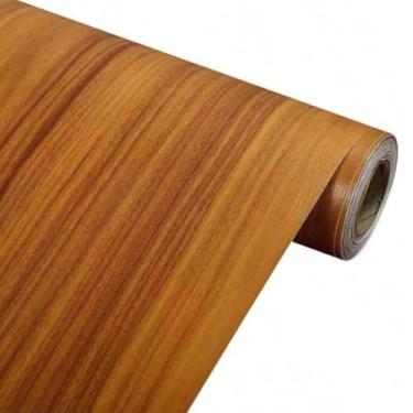 Imagem de Papel de Parede Adesivo Imitação Madeira, Rolo de 5 Metros x 45 cm (3)