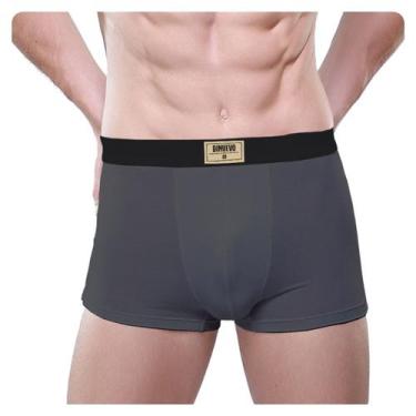 Imagem de Cueca Boxer Estilo Di Nuevo Algodão Premium, Grafitte, M
