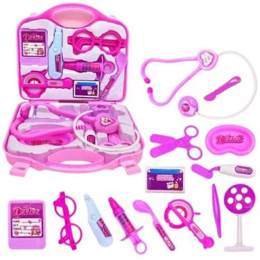 Imagem de Maleta de Brinquedo Educativo Kit Médica Infantil Faz de Conta Vários 