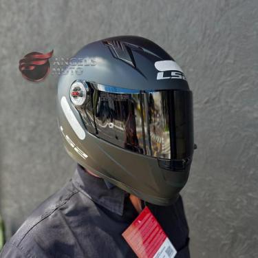 Imagem de Capacete LS2 FF358 Mono Matt Blk, 56