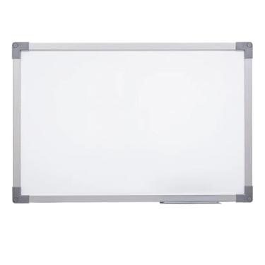 Imagem de Quadro Branco Lousa Grande 120x90 Soft Alumínio Escolar Didática Para Sala Quarto Estudo