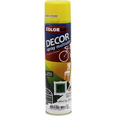 Imagem de Spray Colorgin Decor Amarelo 360Ml 859