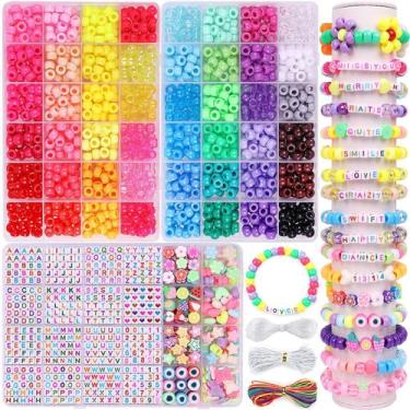 Imagem de Kit de Fabricação de Pulseiras Pubiseed - 2303 Unidades com 48 Cores d