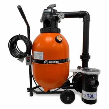 Imagem de Filtro F350PC Nautilus com Carrinho, 1/3 CV, Filtragem