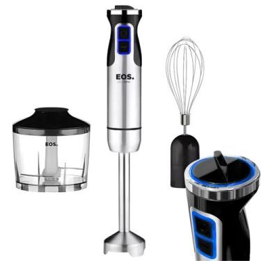 Imagem de Mixer EOS 3 Em 1 850W Turbo 12 Velocidades com Processador, Preto, 110