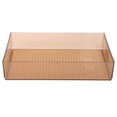 Imagem de Organizador da gaveta da armários de cozinha, caixa de armazenamento de separação de faca de faca de plástico, bandeja de talheres para utensílios de utensílios de utensílios (Tamanho pequeno) (Longa
