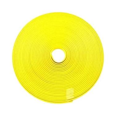 Imagem de Protetor de Aro de Carro Universal 8m - Adesivos de Borracha para Roda