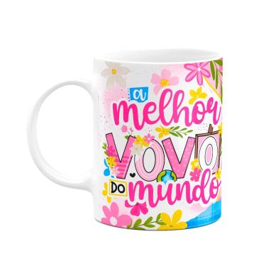 Imagem de Caneca dos Avós - A melhor vovó do mundo - M2