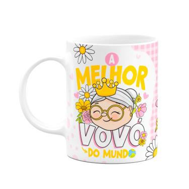 Imagem de Caneca dos Avós - A melhor vovó do mundo - M3 - 325ml