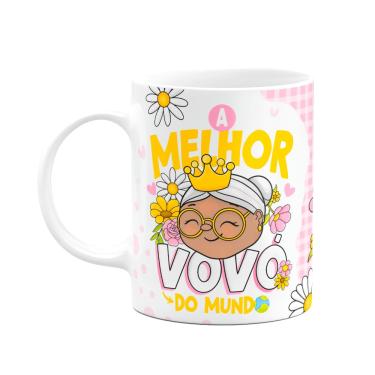 Imagem de Caneca dos Avós - A melhor vovó do mundo - M2 - 325ml