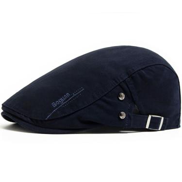 Imagem de Boina Com Design De Estrela - Tecido Elegante E Não Elástico, Lavável Azul