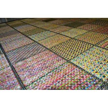 Imagem de Mini Capacho Unique Tabuleiro Multi-A 042x060 cm - RAYZA Tapetes e Lin