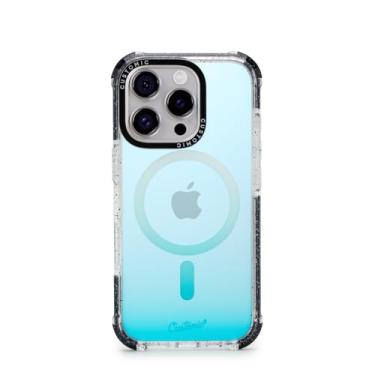 Imagem de Customic Capinha Case Capa para Celular iPhone 16 Pro (6.3"), Impactor Deep Space Anti Impacto Proteção Militar 4 metros contra quedas Azul